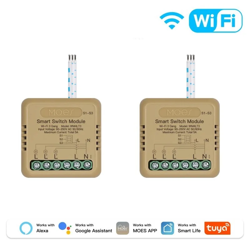 WiFi 3Gang 2 PCS