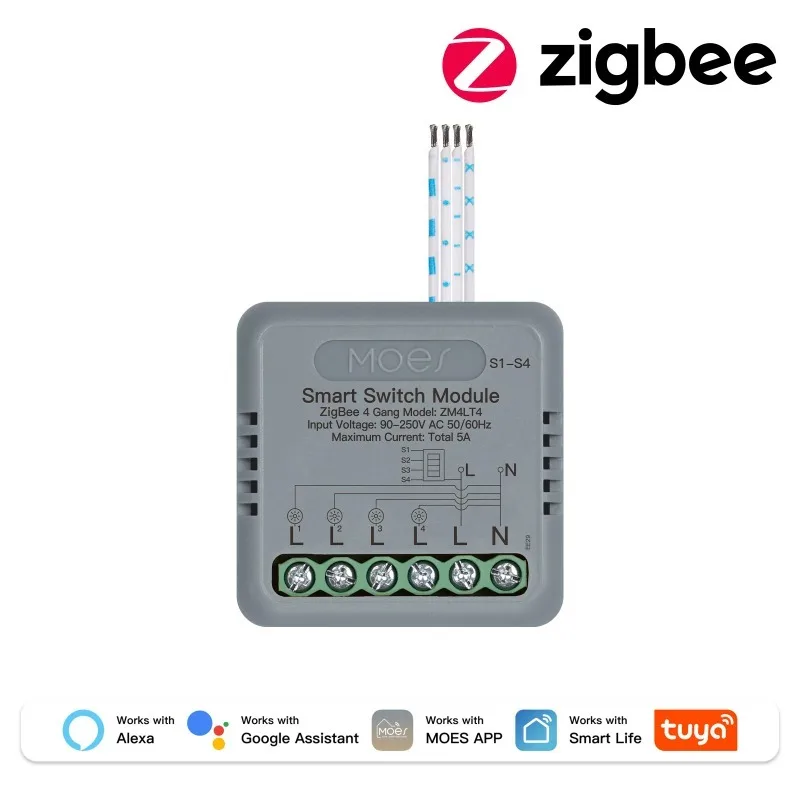 Zigbee 4Gang 1 PCS