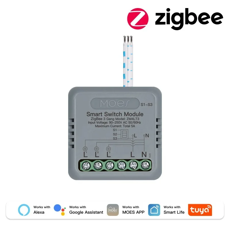 Zigbee 3Gang 1 PCS