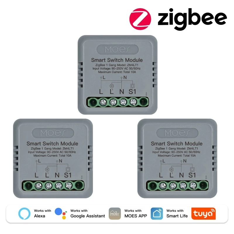 Zigbee 1Gang 3 PCS