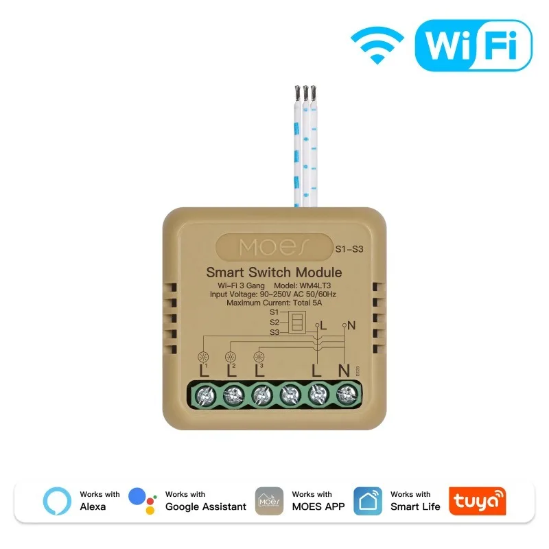 WiFi 3Gang 1 PCS