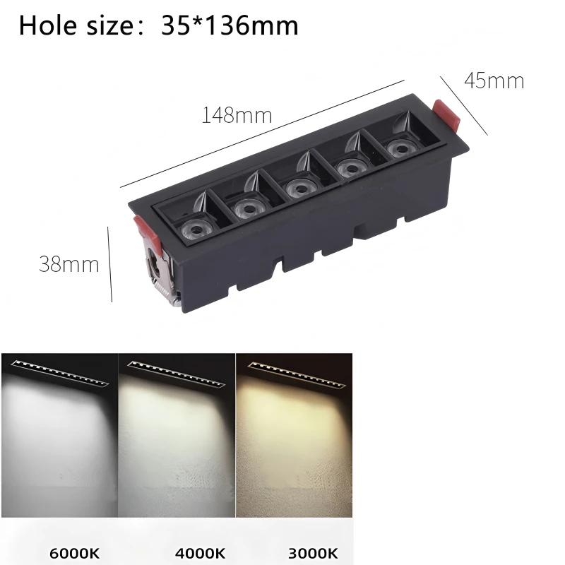 10W  Black