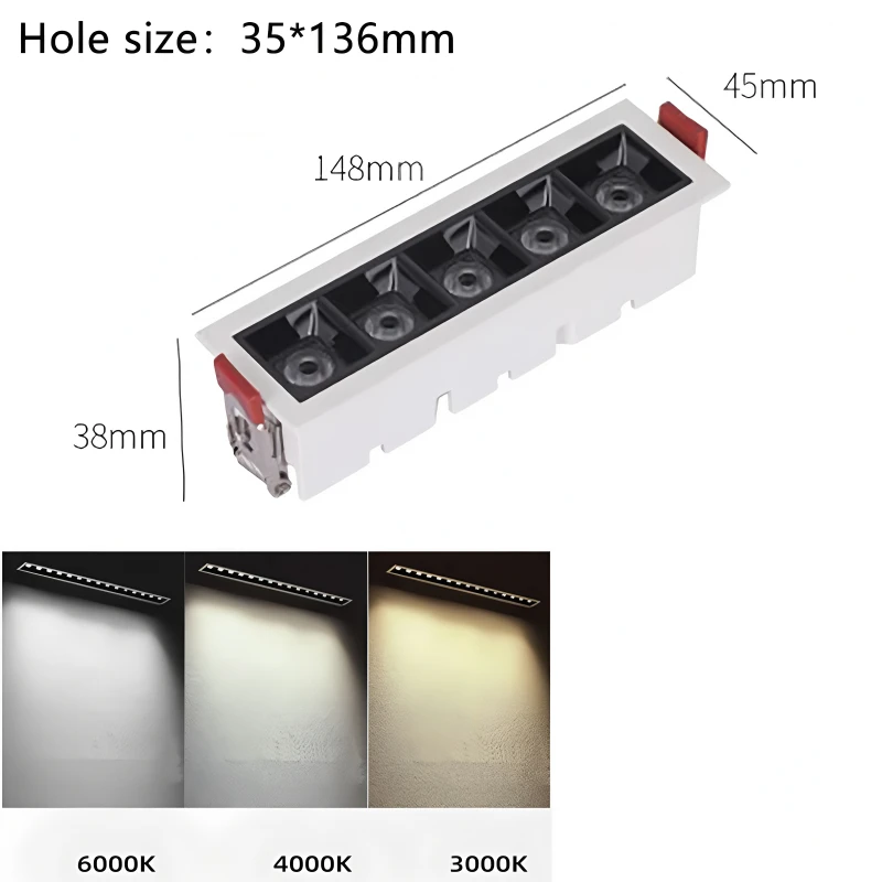 10W  White