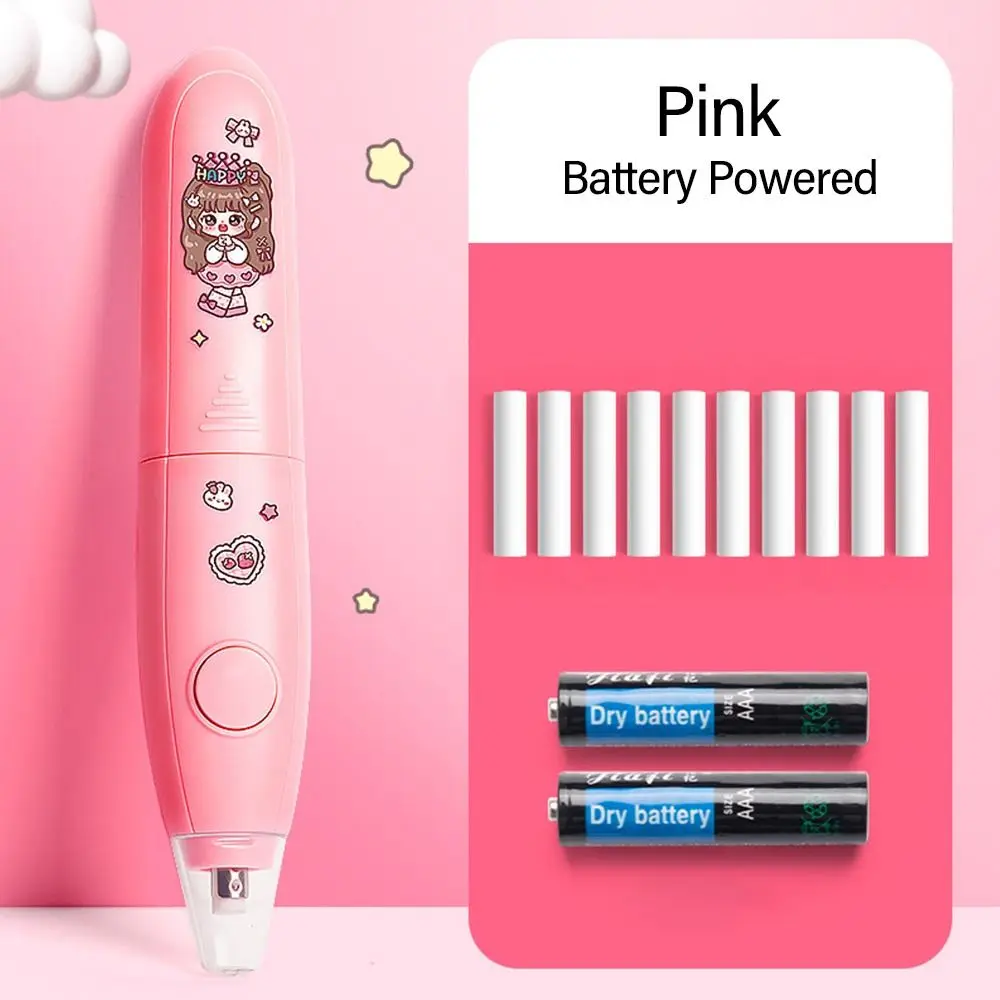 Pink-Battery Powered