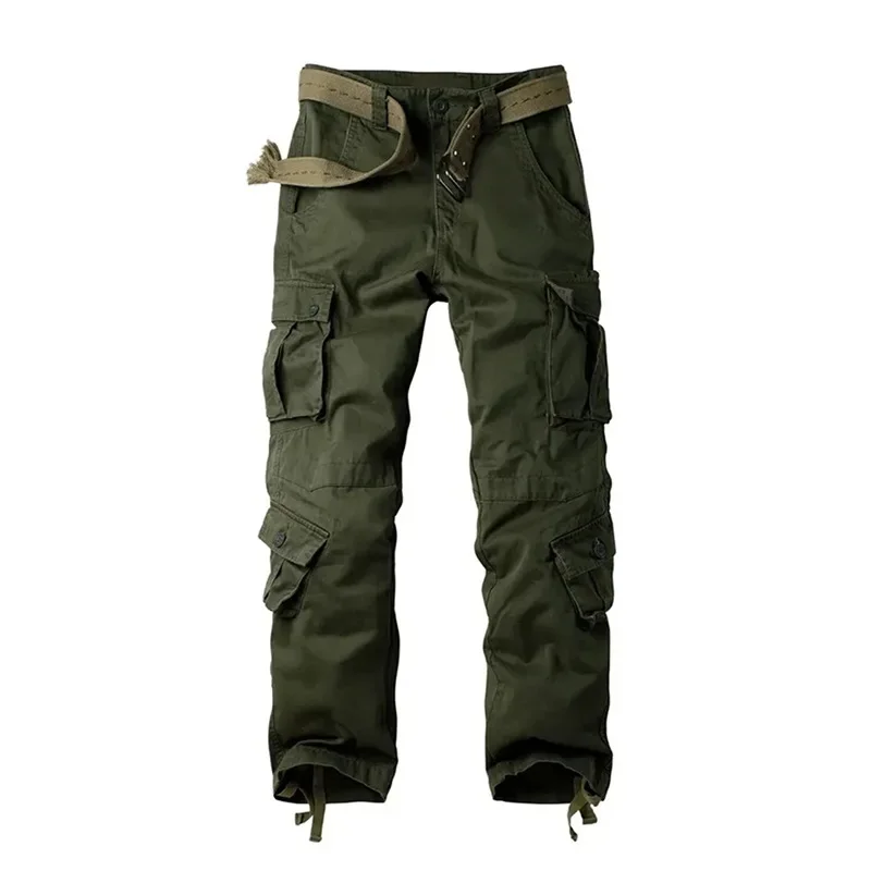 Eight-pocket military green