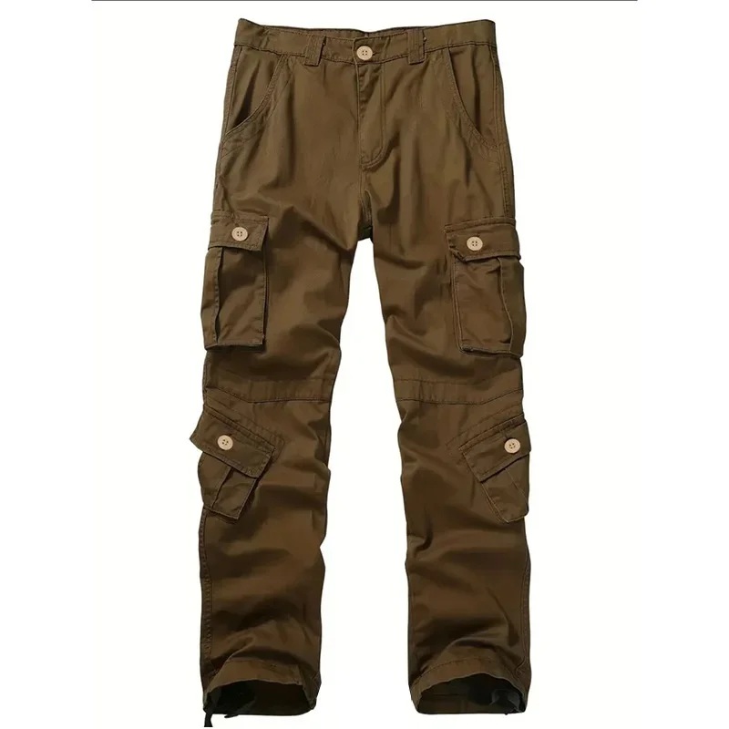 Eight-pocket  coffee brown