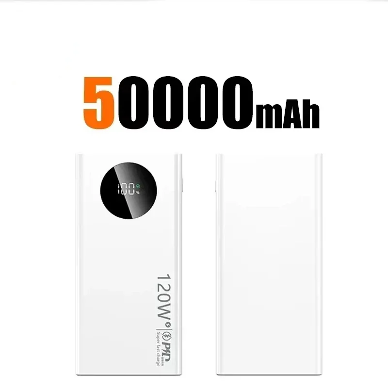 White 50000mAh