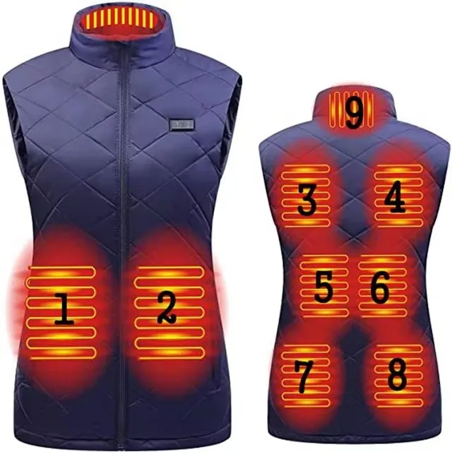 9-zone heating blue