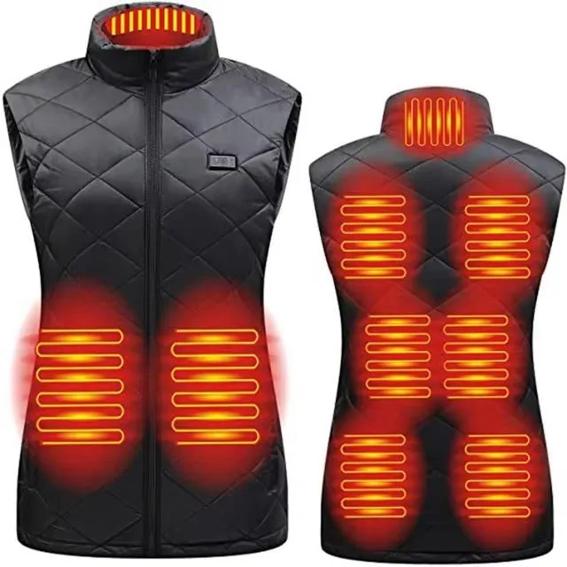 9-zone heating Black