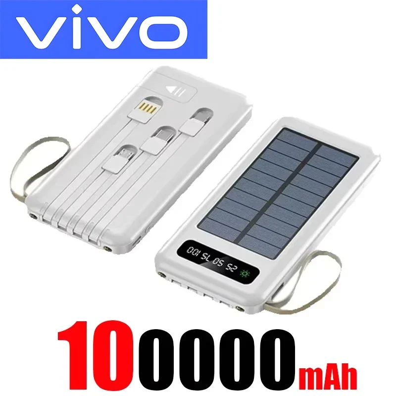 White 100000mah