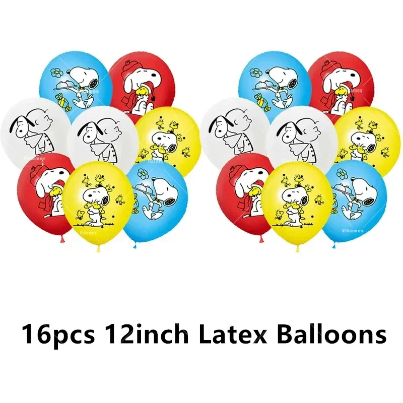 16pcs Latex Balloons