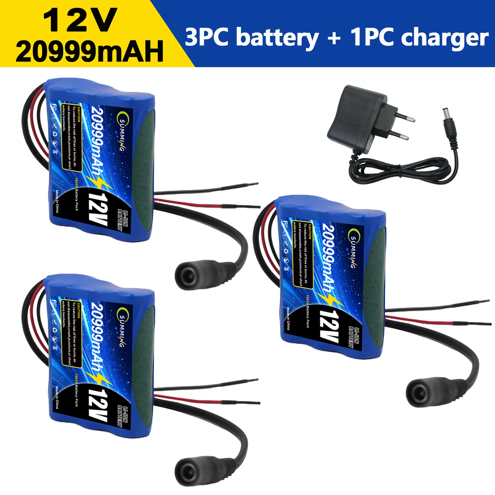20999mAhx3 chargerx1