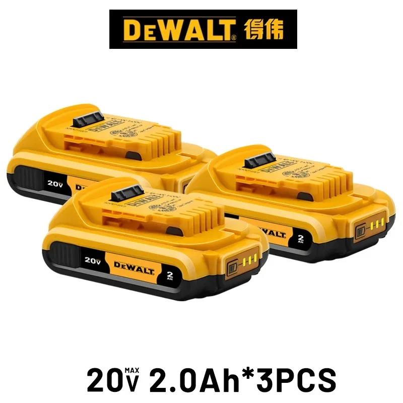 BATTERY 2AH X3