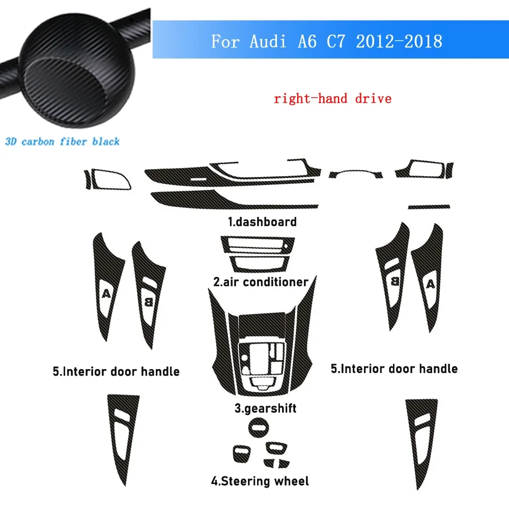 3D CF Black-(RHD)