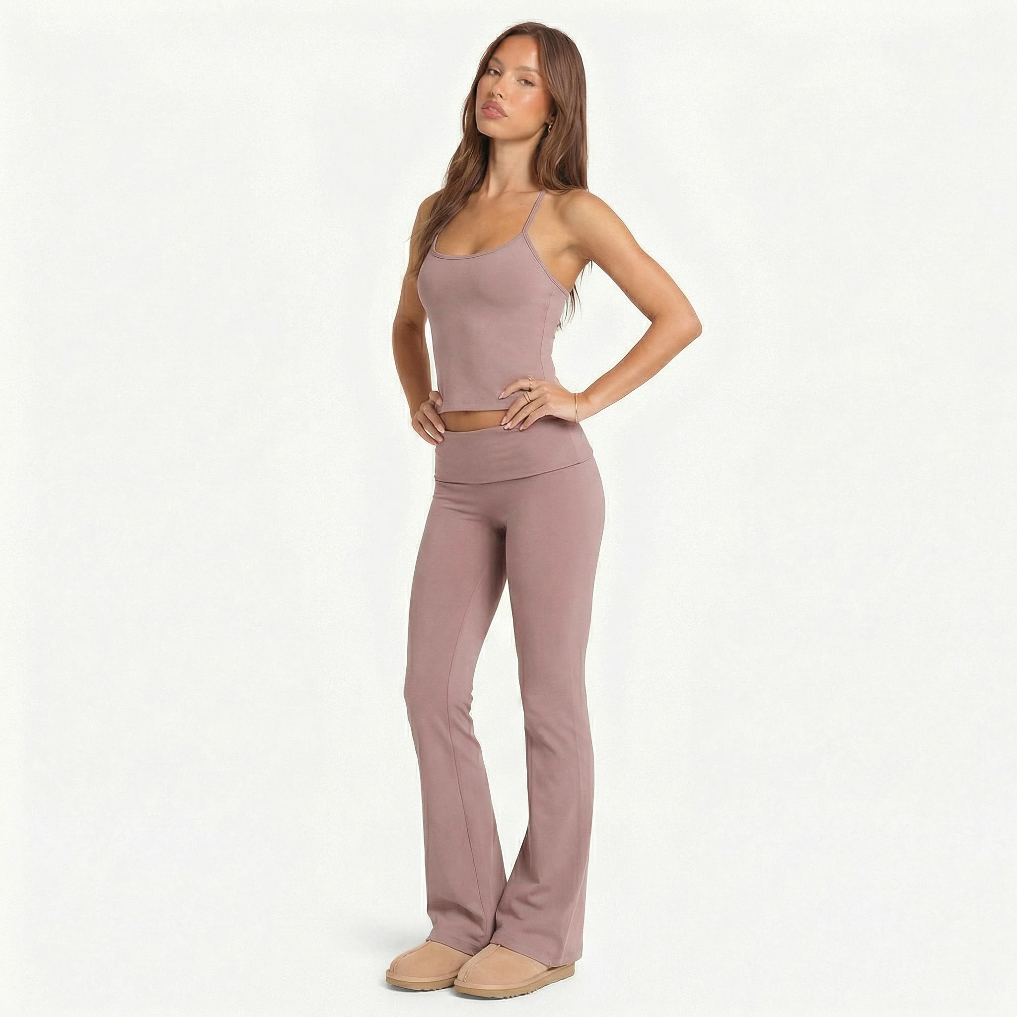 Grayish pink