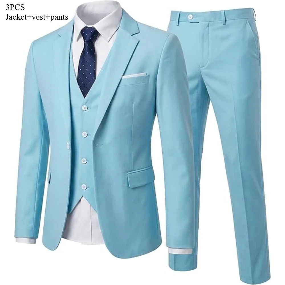 Sky Blue3-piece suit