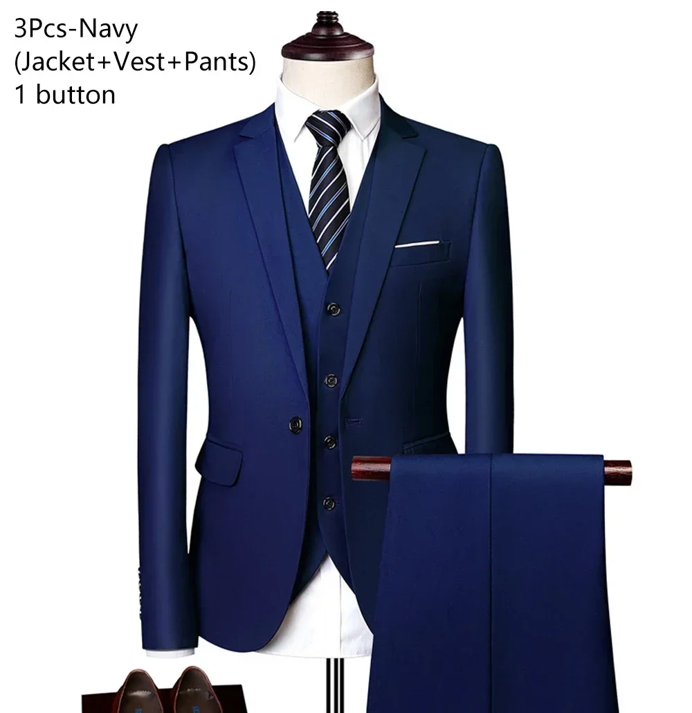 1 button  Navy