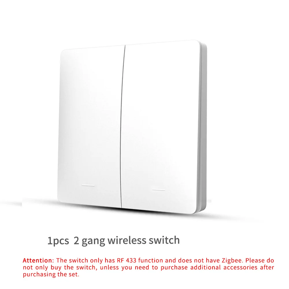 w 2gang switch only