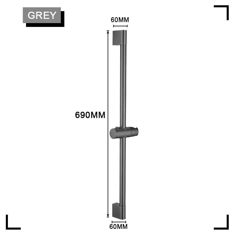 Grey Slide Bar