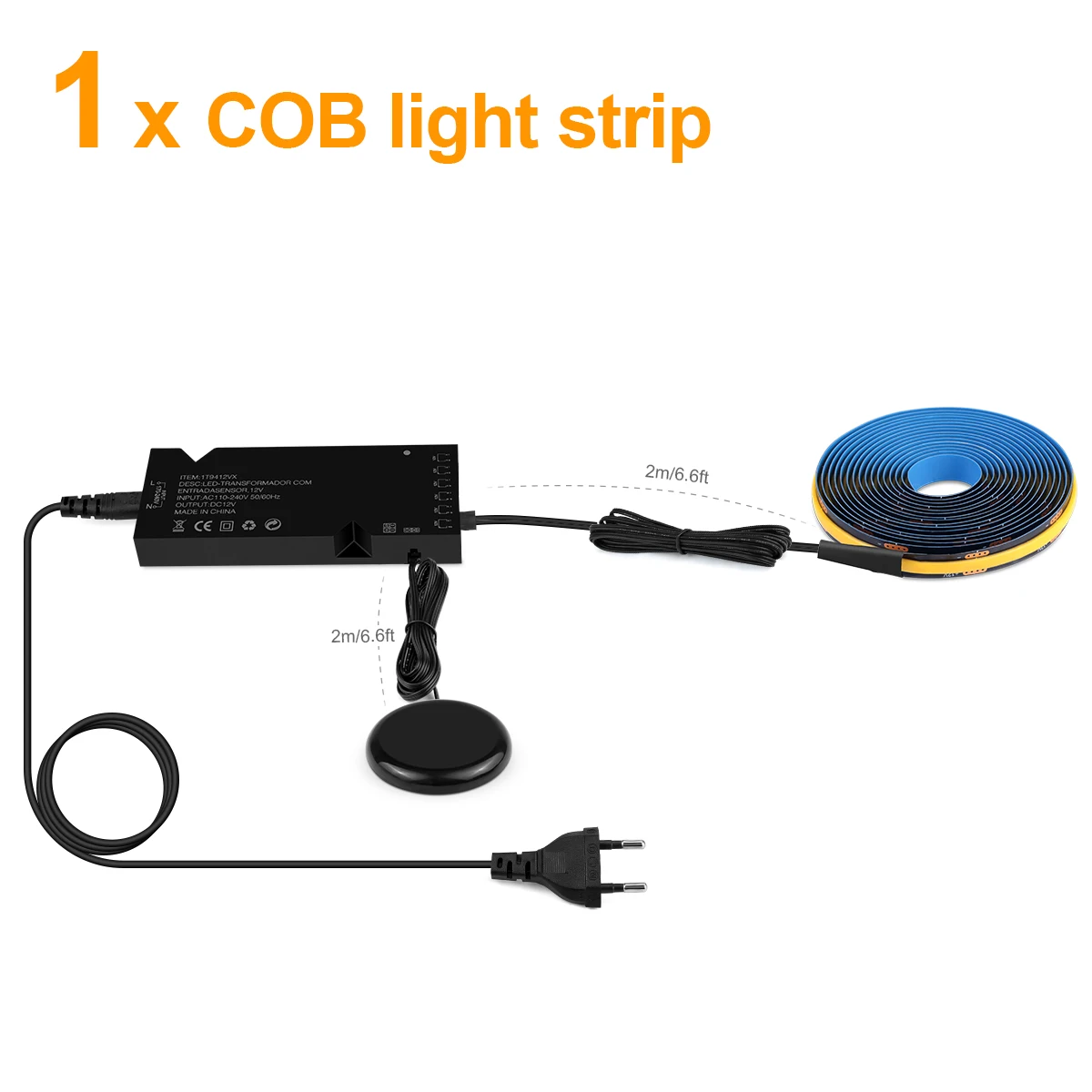 1PCS COB LED Strip