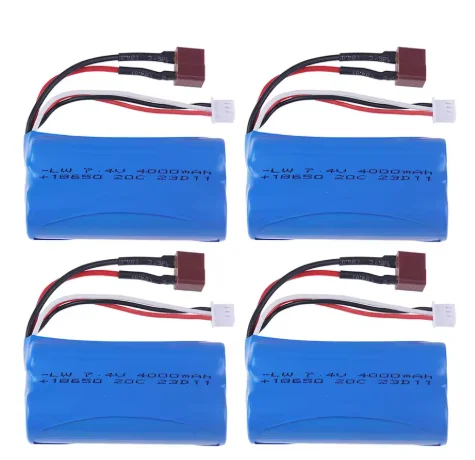 4PCS Battery