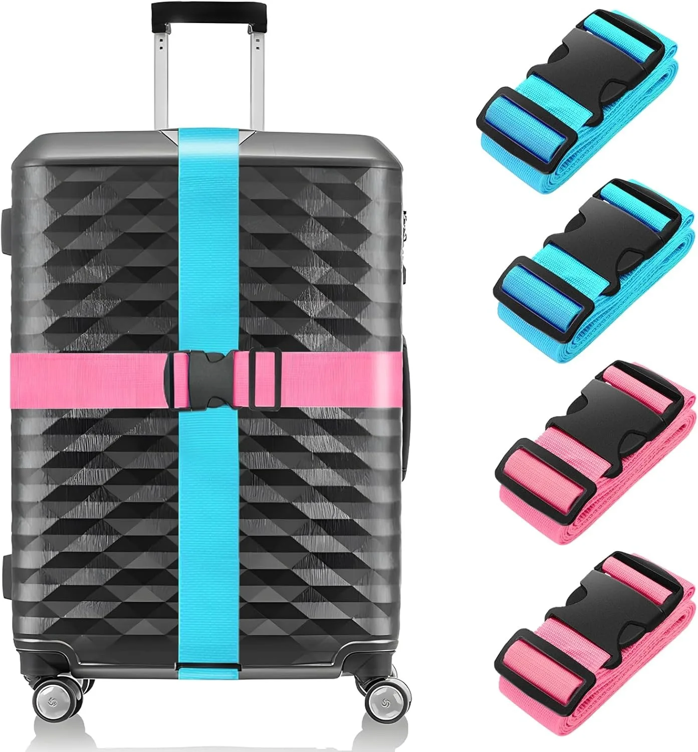 Blue Pink 4pcs