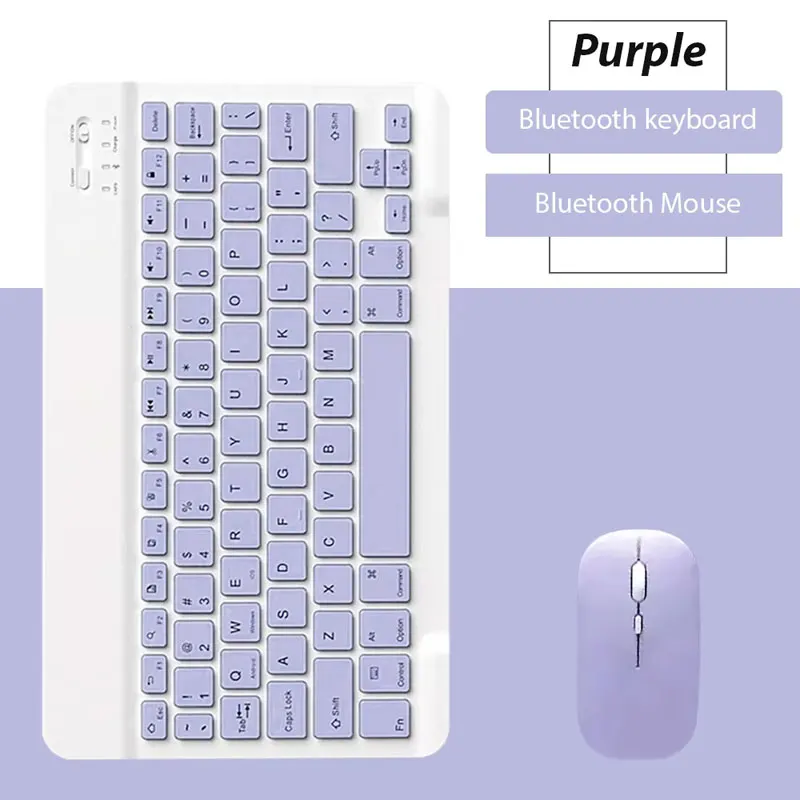 Purple-and mouse