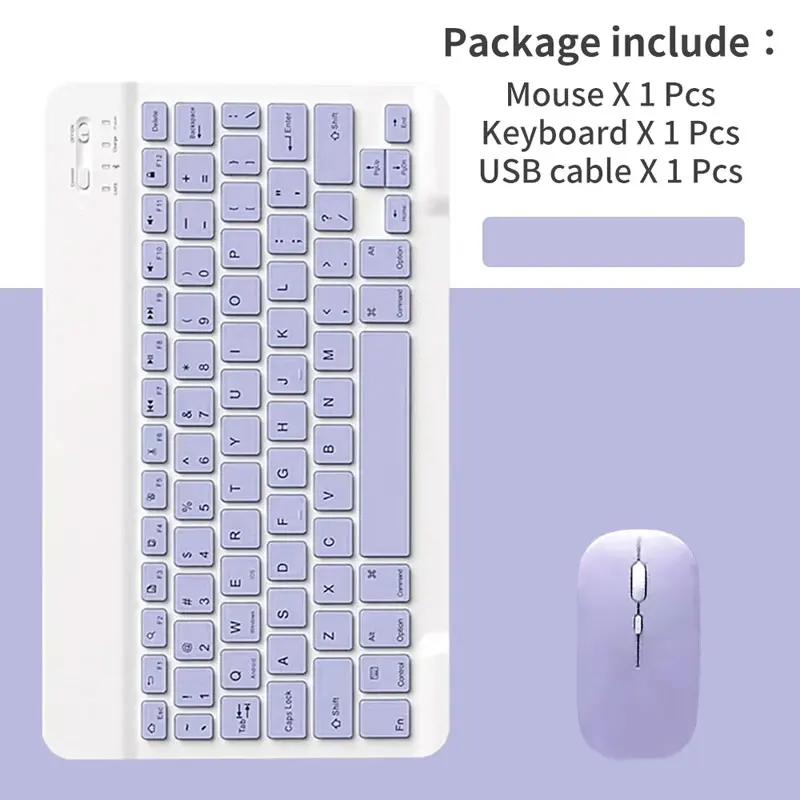 Purple-and mouse