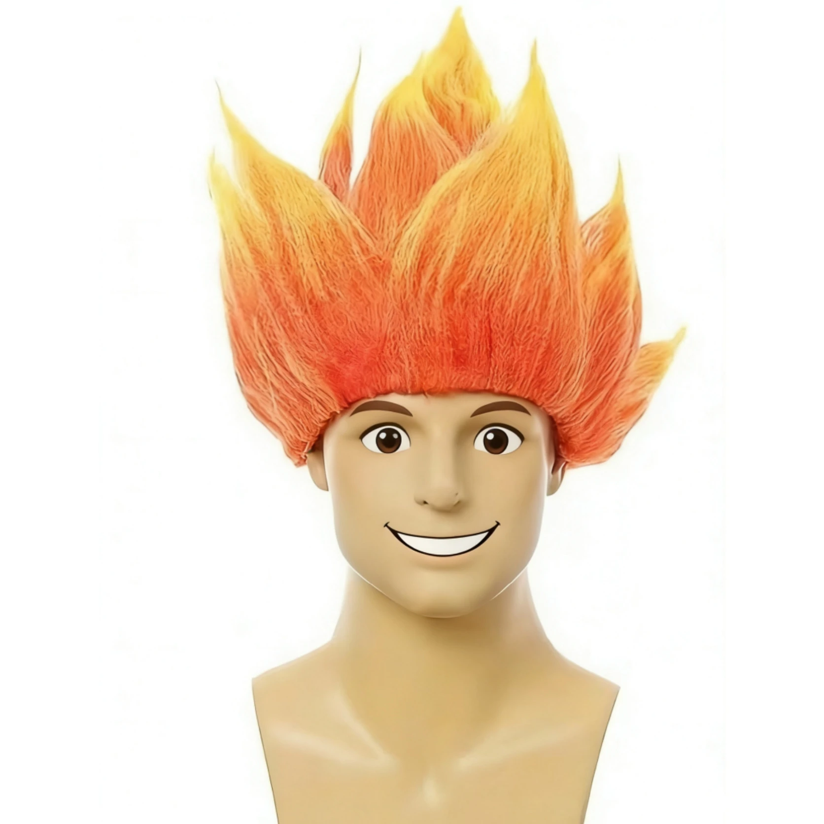 flame wig