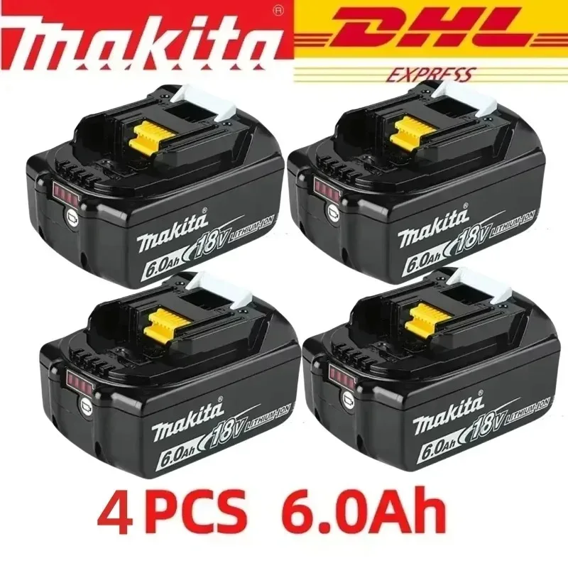 4 PCS 6.0Ah