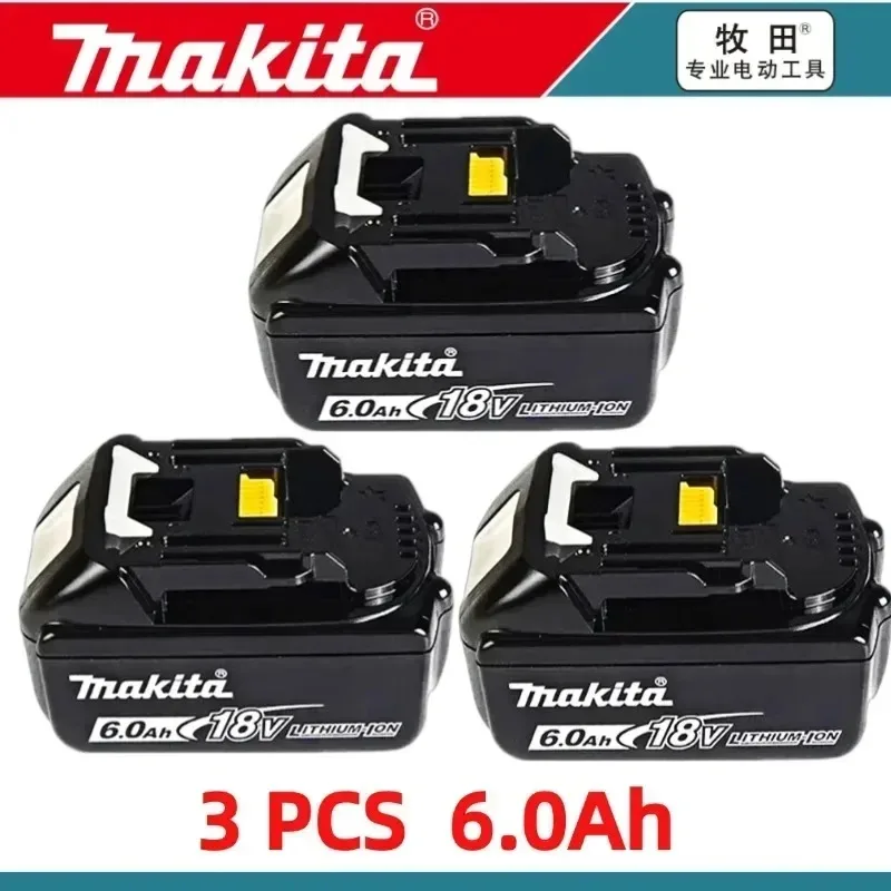 3 PCS 6.0Ah