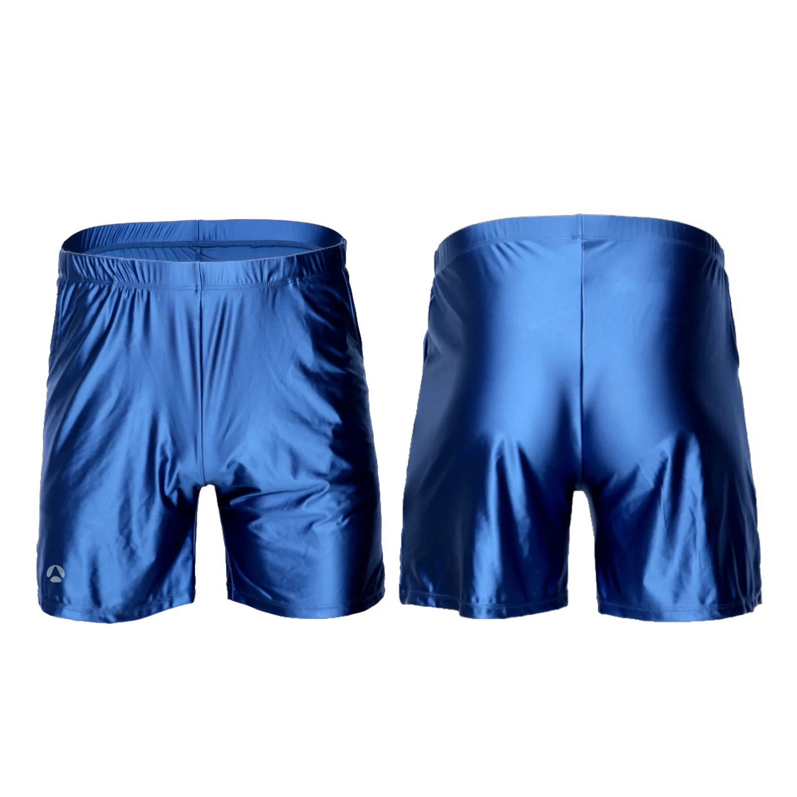 blue shorts