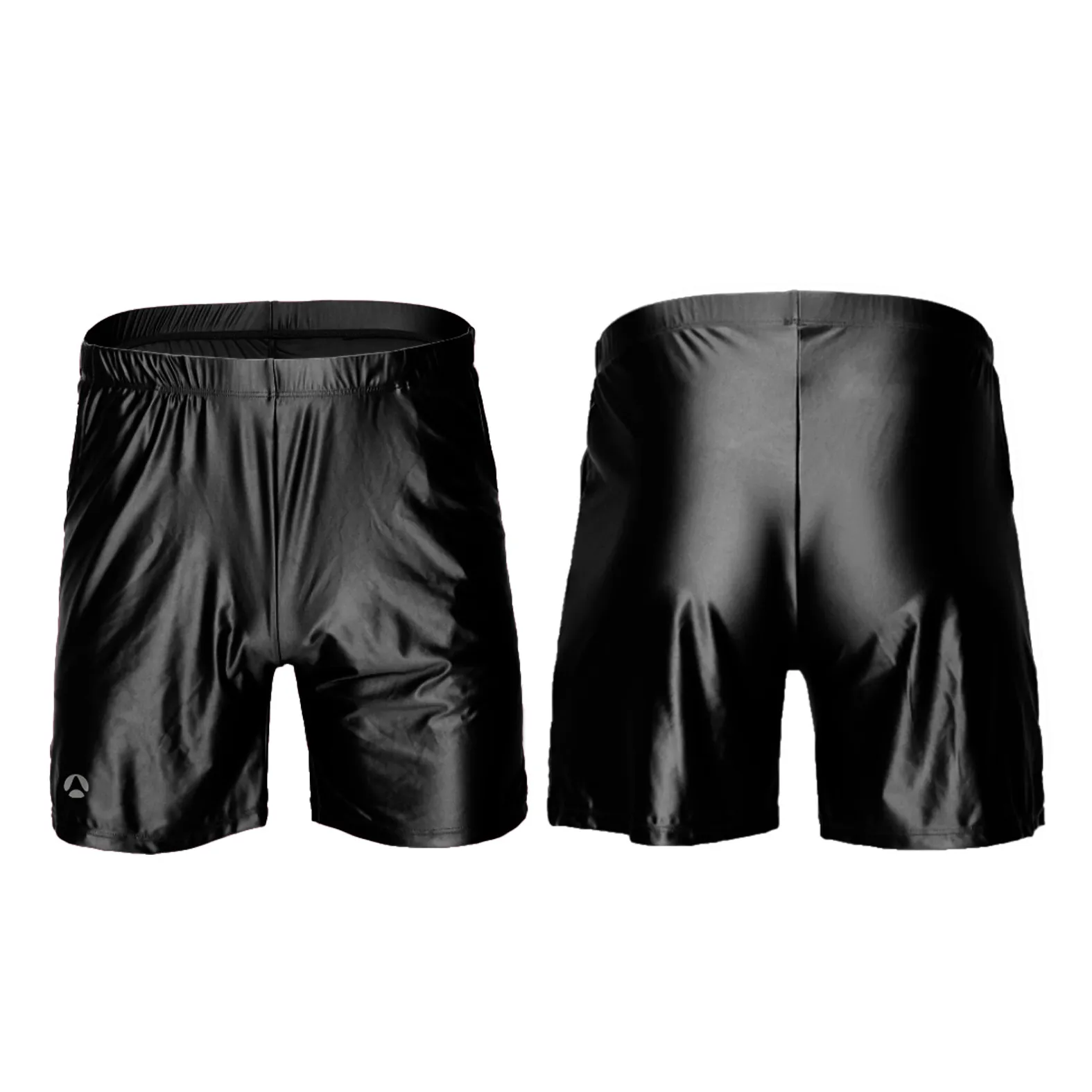 black shorts