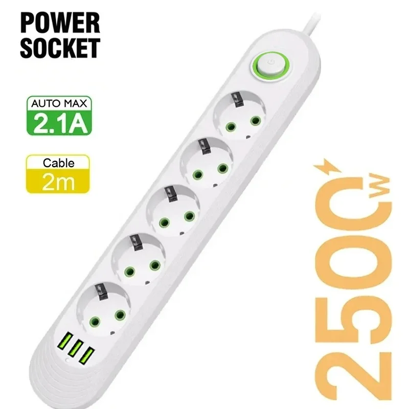 White 5 ports