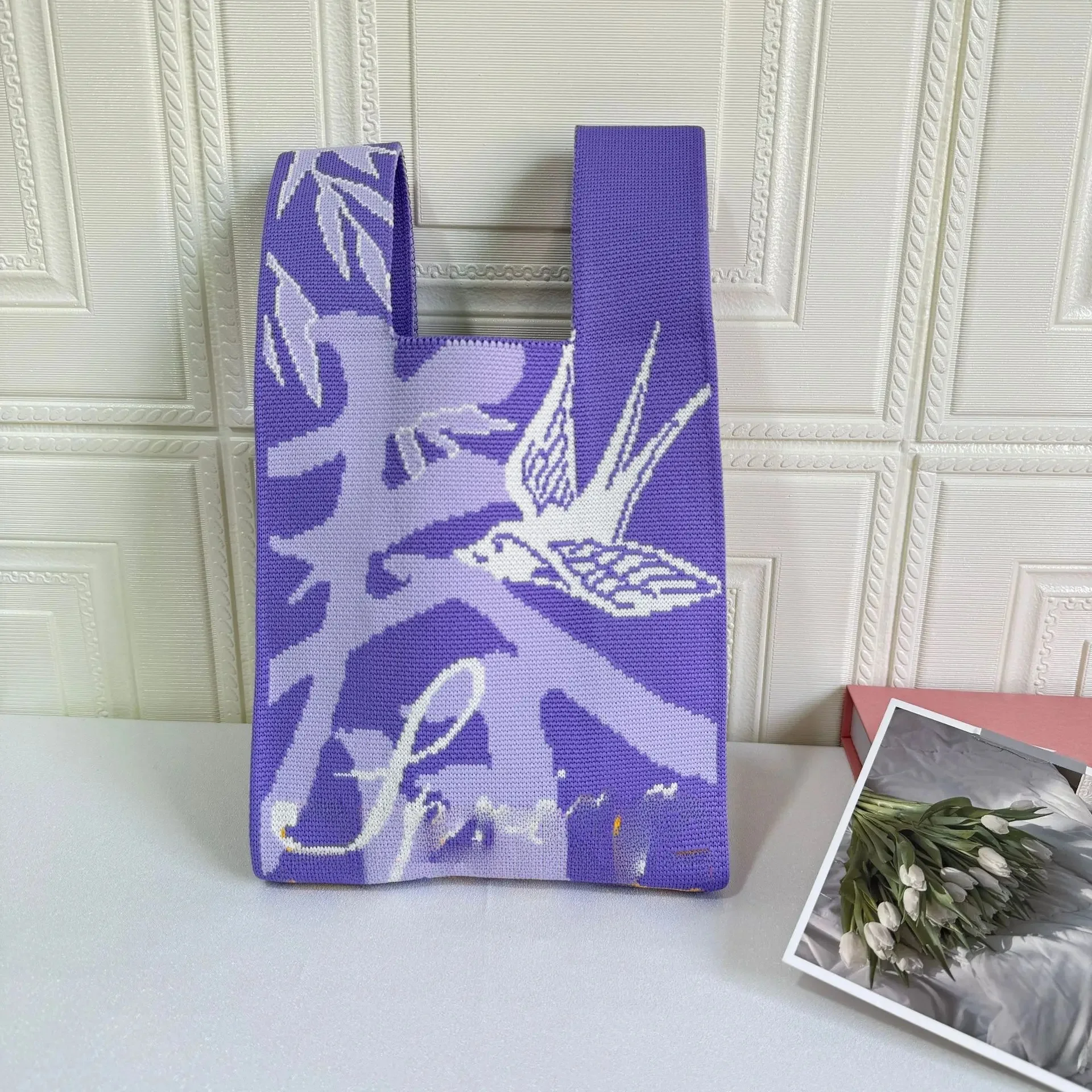 Chunyan purple (small square bag)