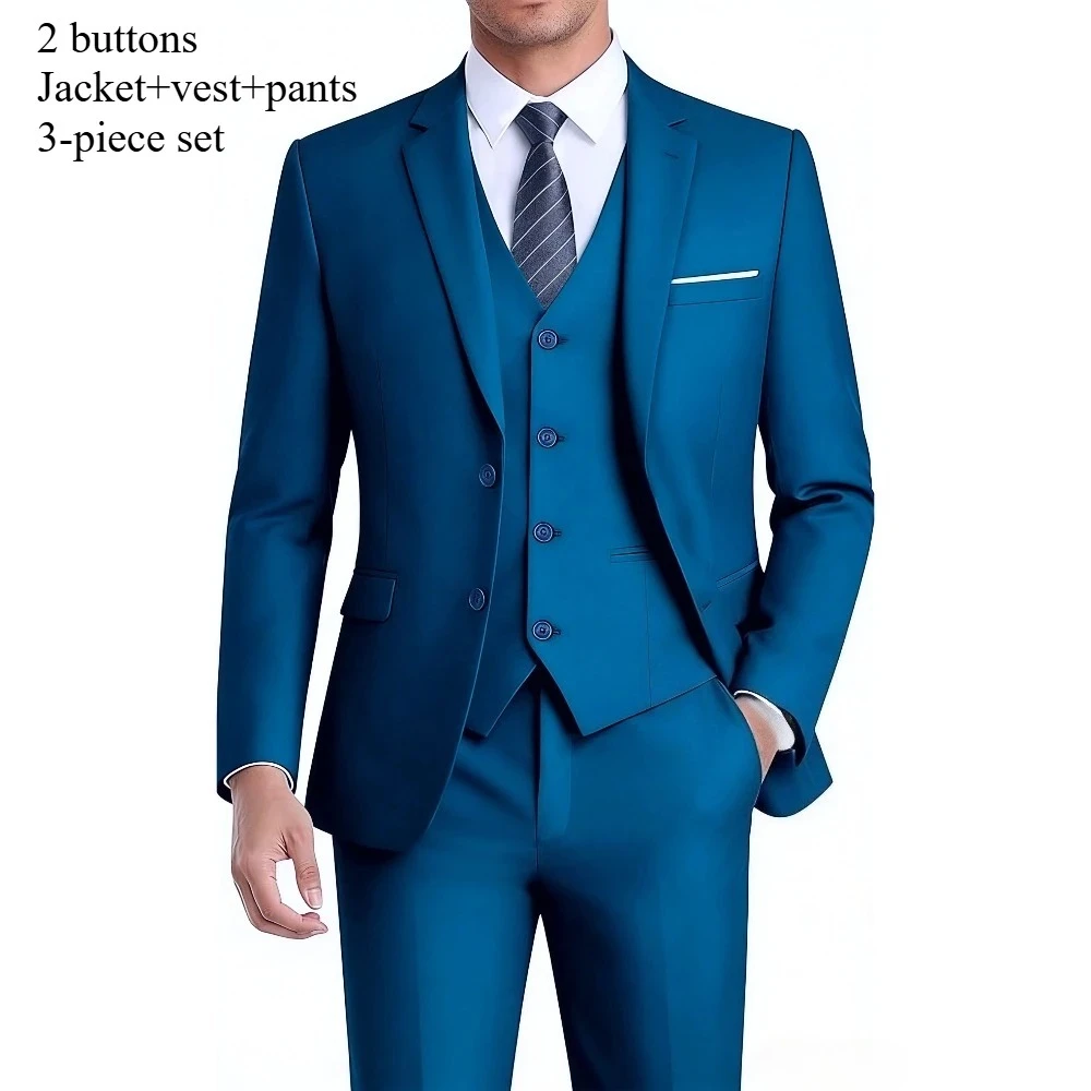3Pcs-Lake Blue