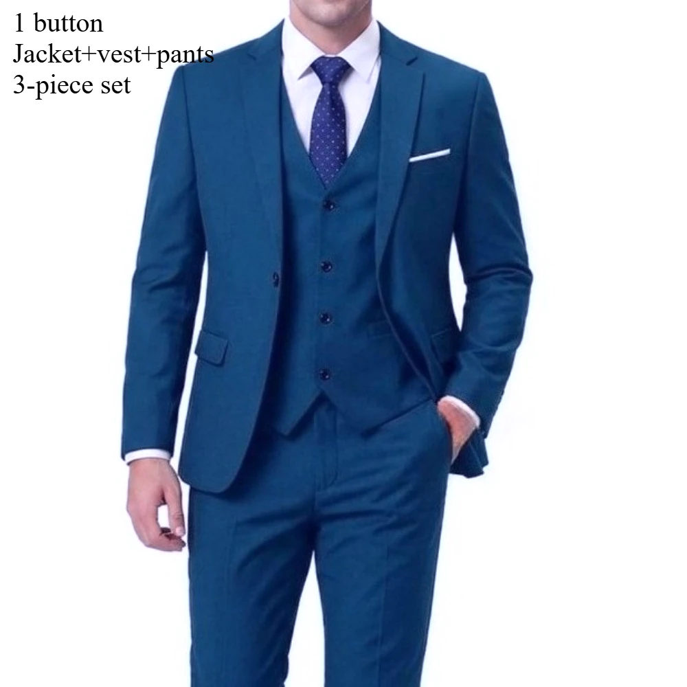 3PCS-Lake Blue