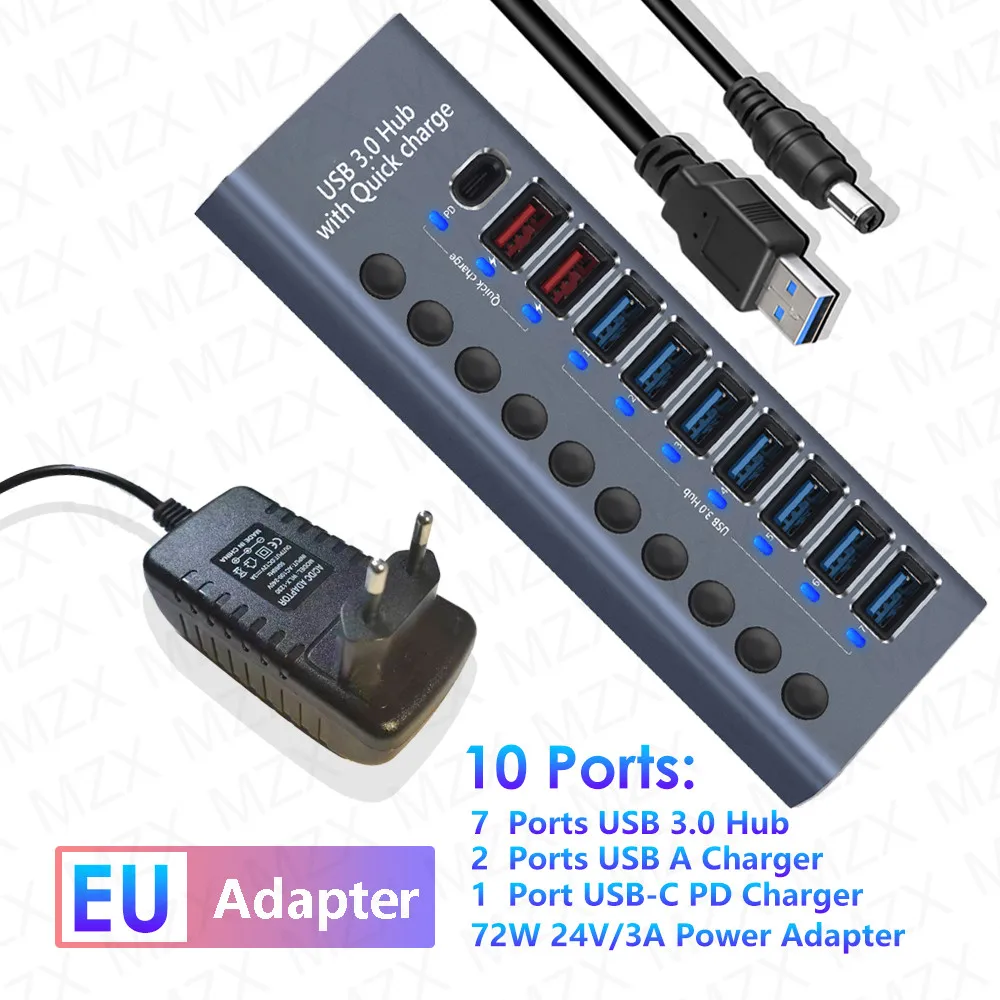 10 HUB Charger EU