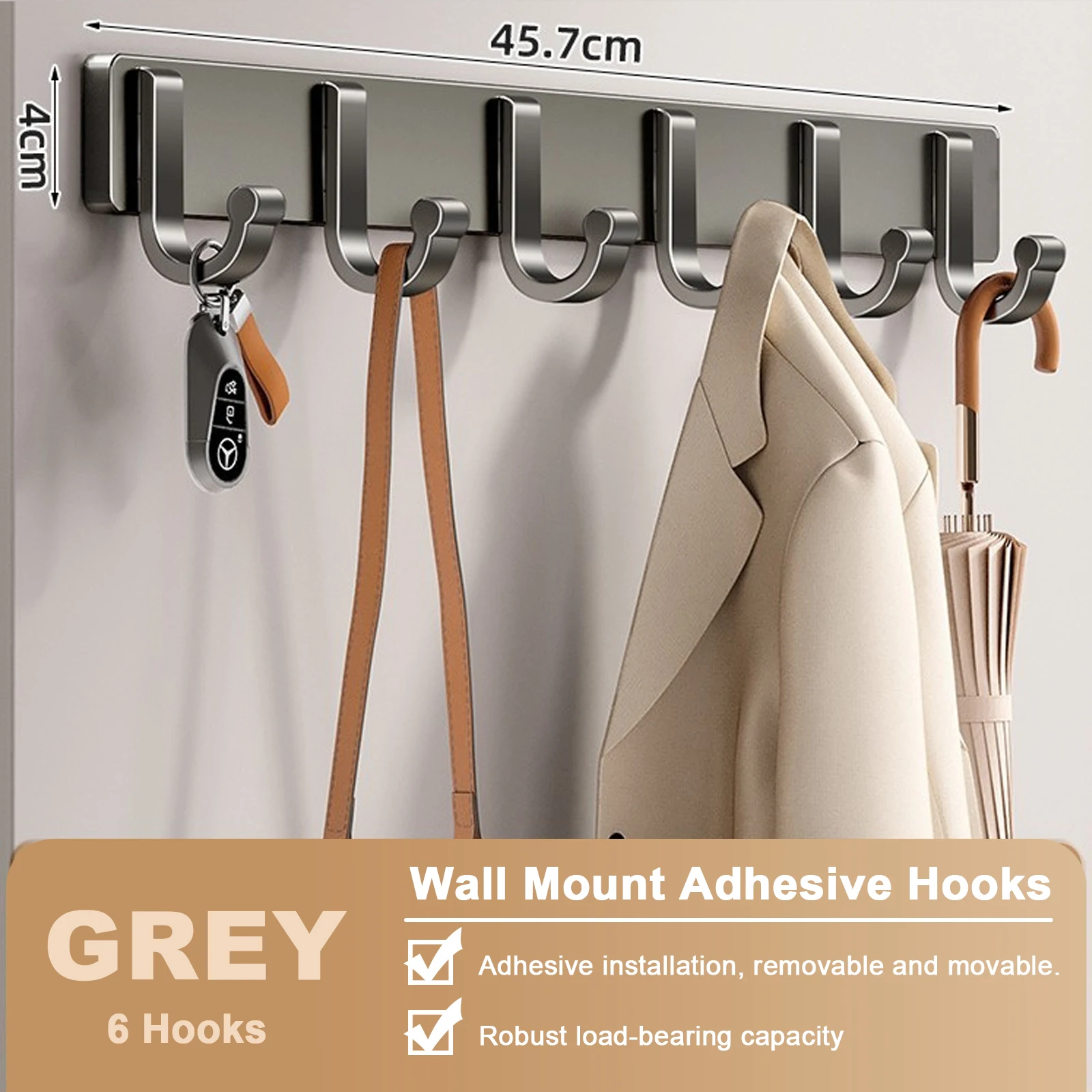 Grey-6 hooks
