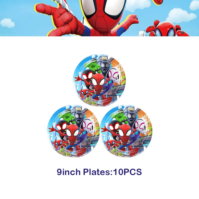 10Pcs 9inch Plates