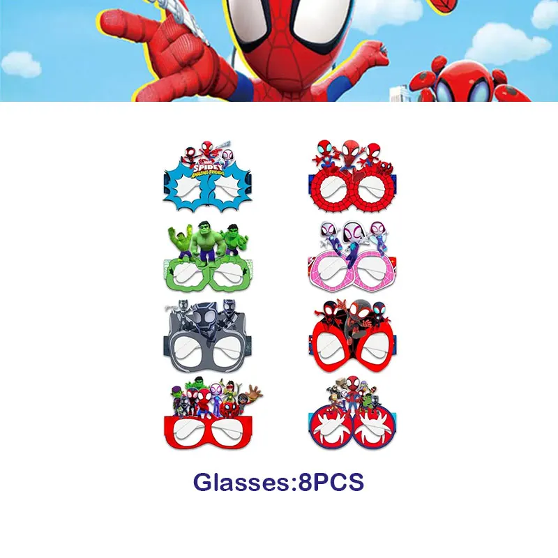 8Pcs Glasses