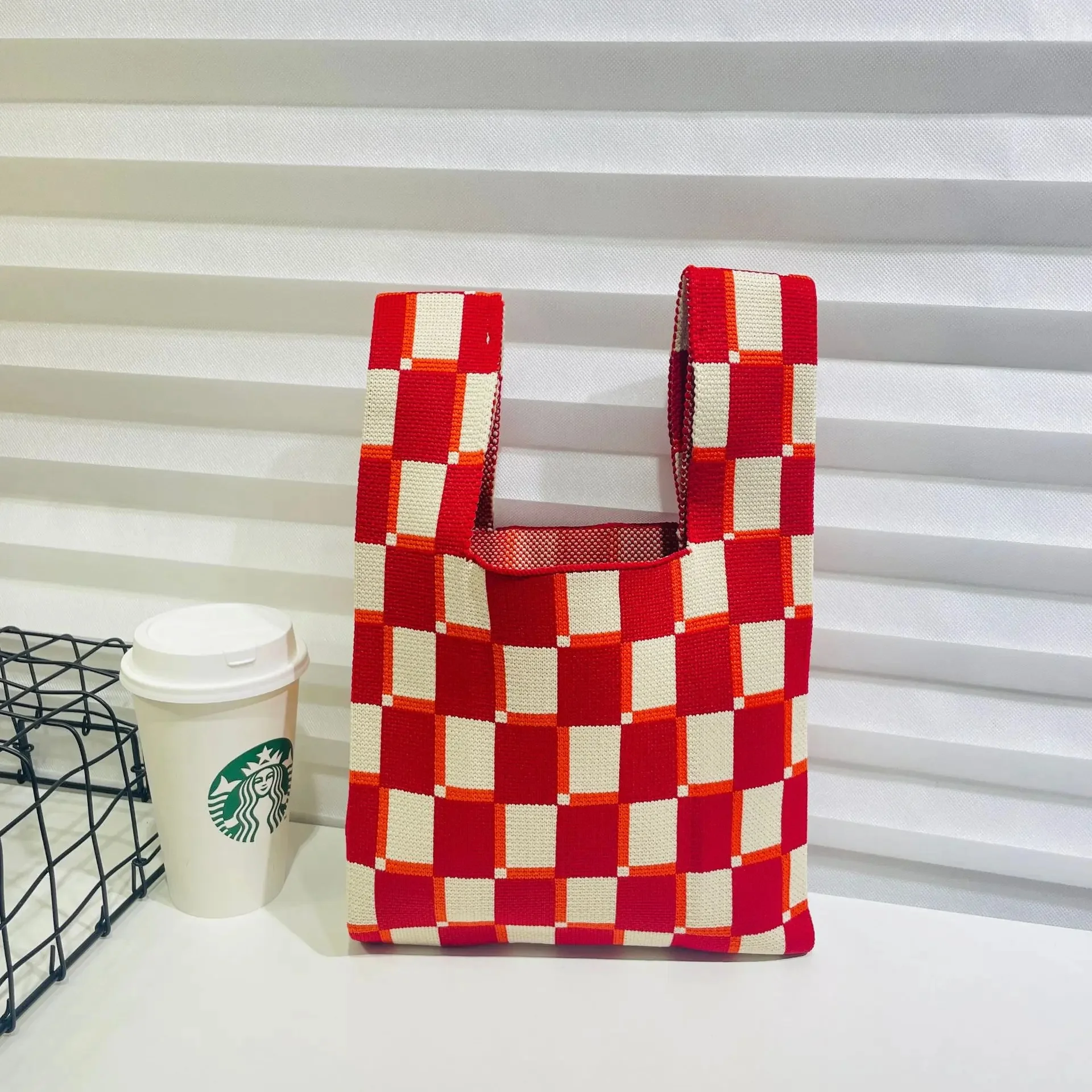 Checkerboard red