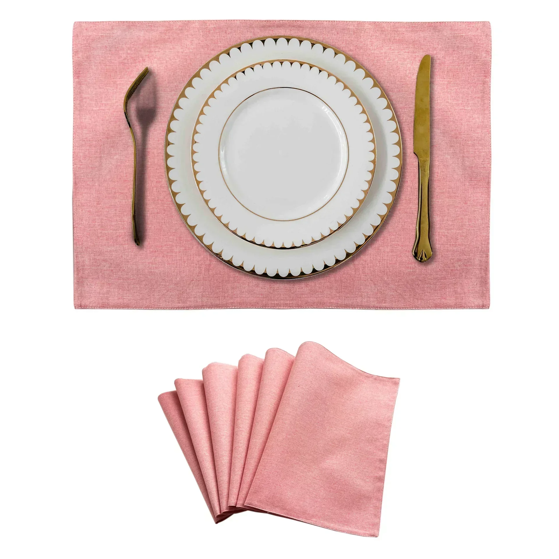 6pcs Pink