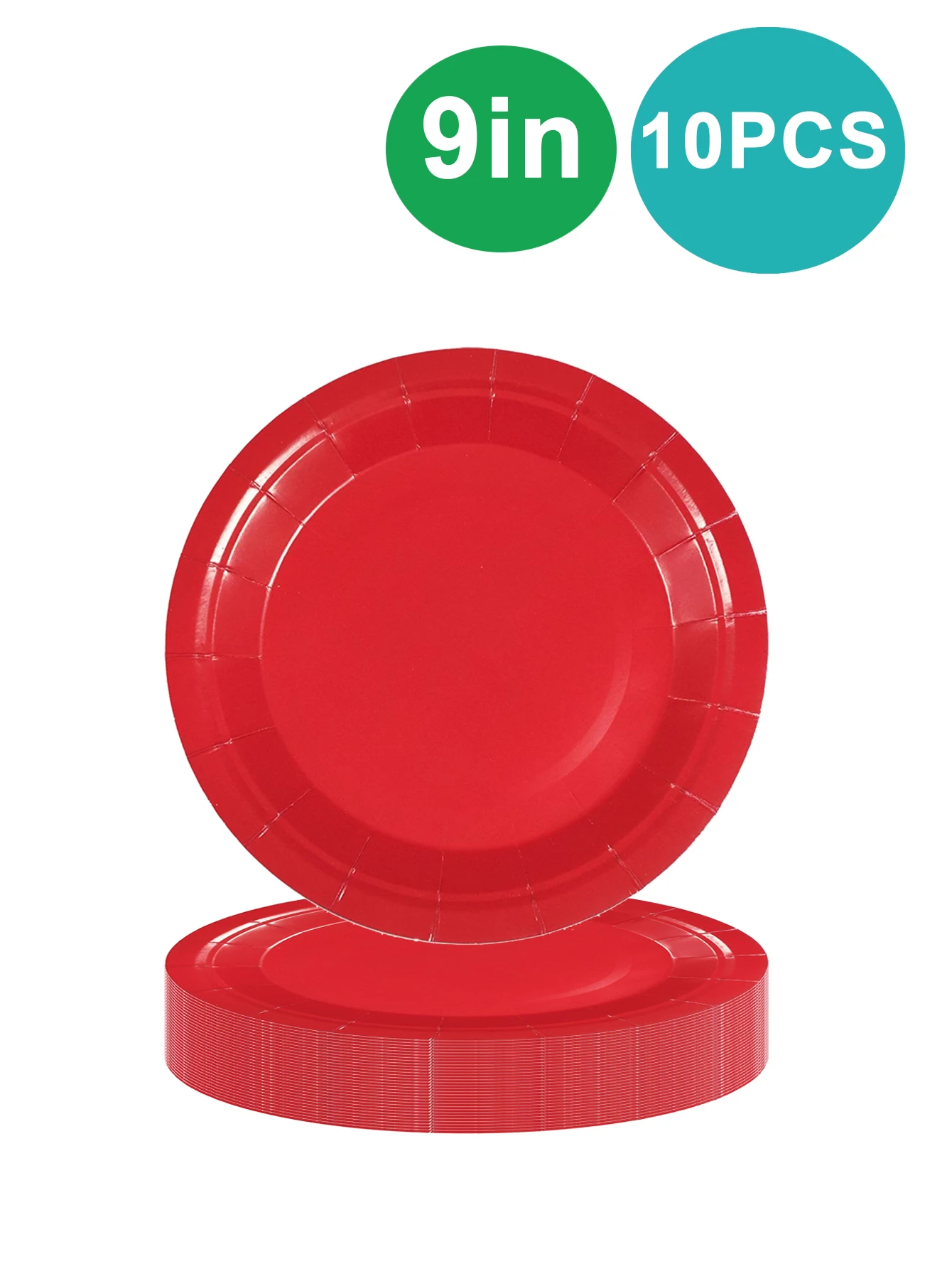 10pcs 9in plate