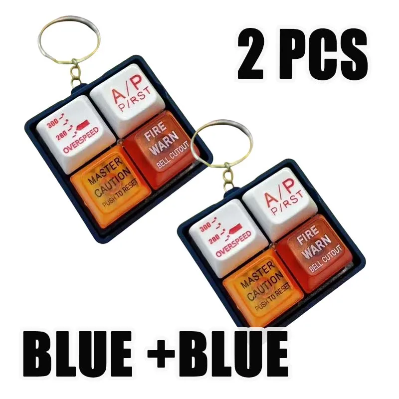 2pcs biue and blue