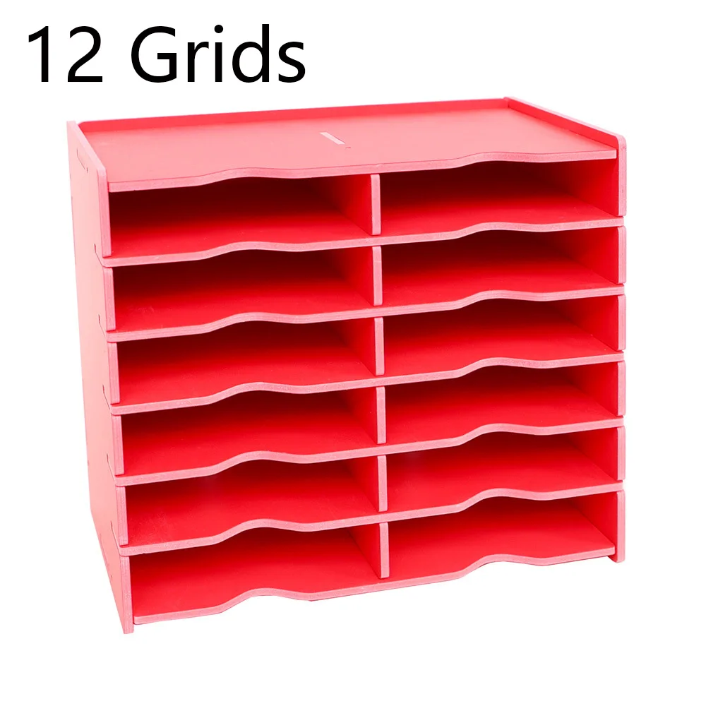 12 Grids Red Rack