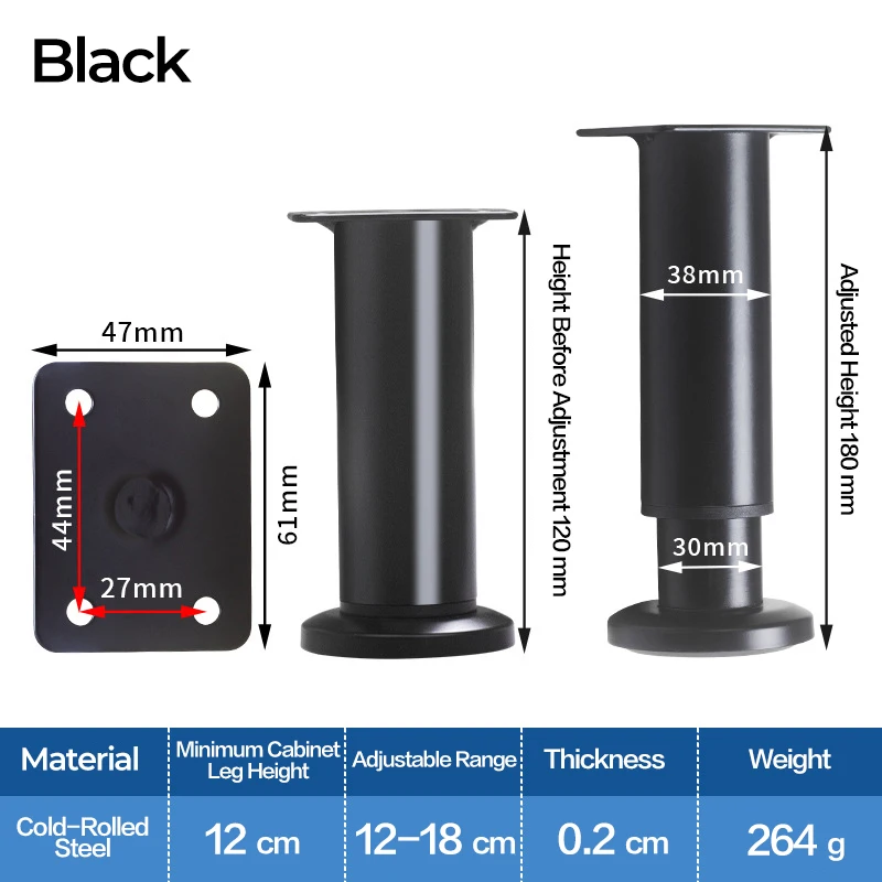 Black-120-180mm