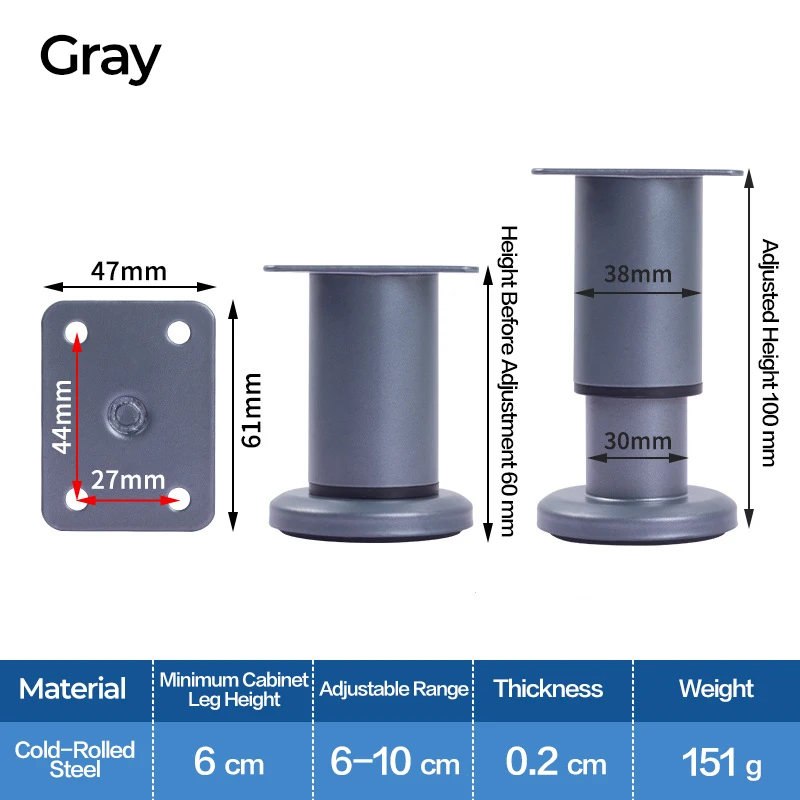 Grey-60-100mm