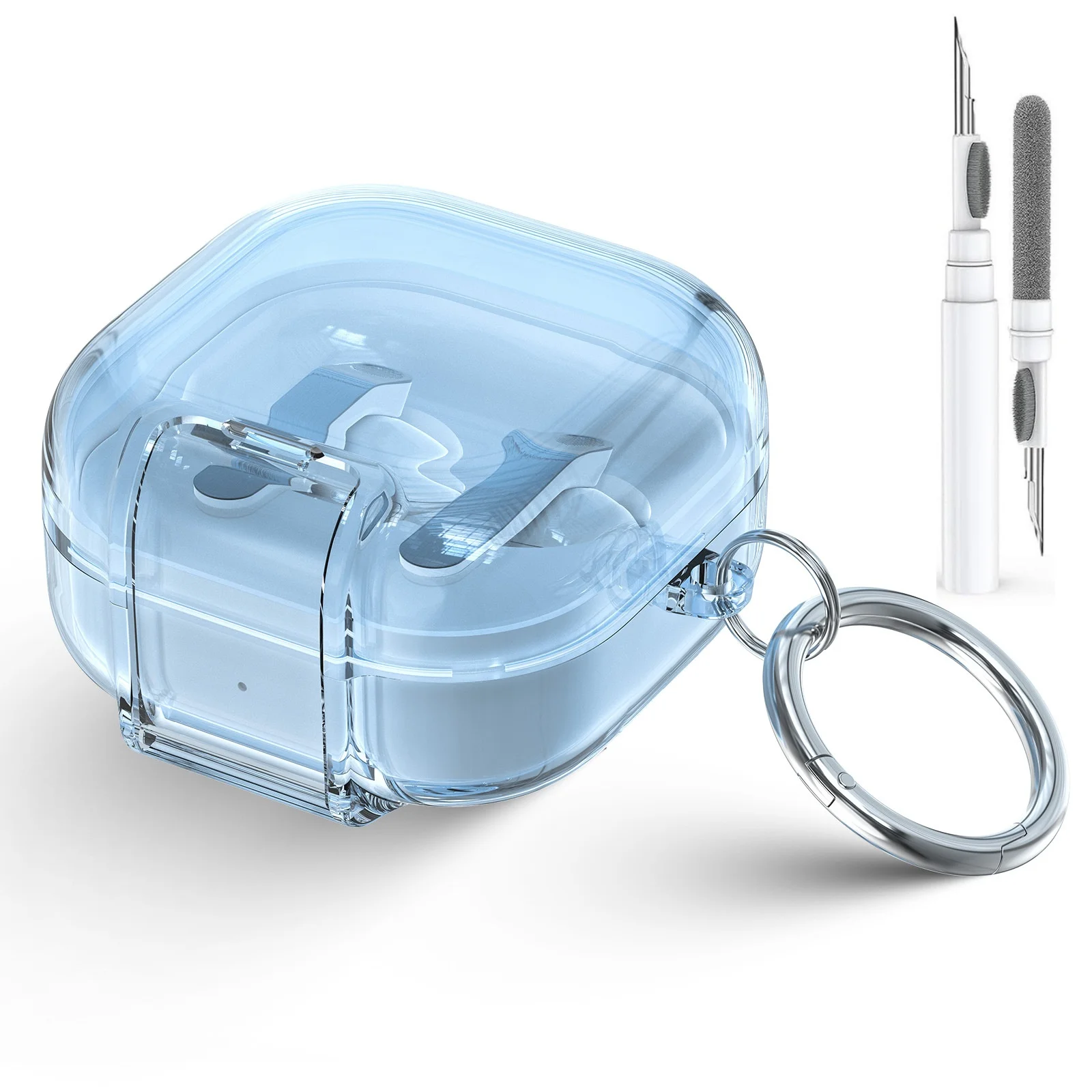 Clear Blue with Pen