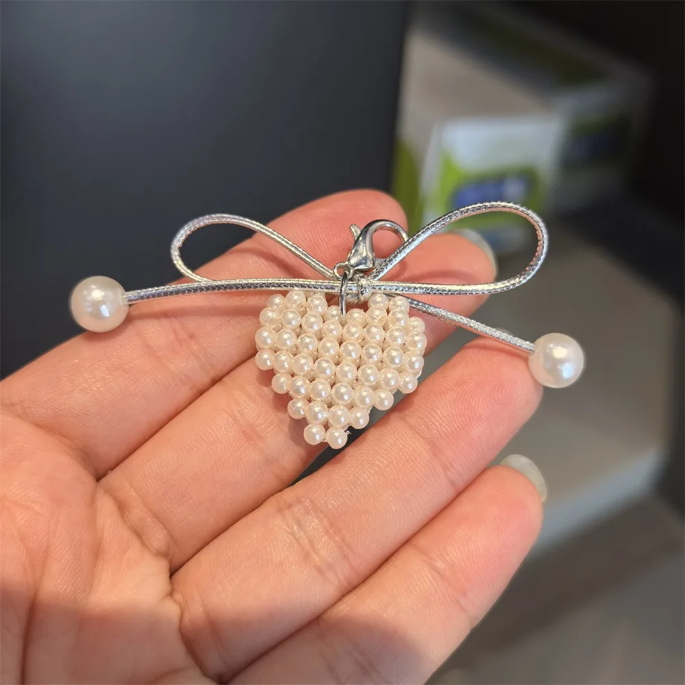 Silver White Bow